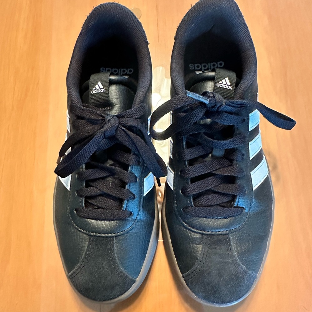Adidas Women’s Black and White Sneakers